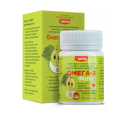 Омега-3 Фито (капсула агар-агар)